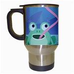 valentines day frog lovers Travel Mug (White)