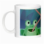 valentines day frog lovers Night Luminous Mug