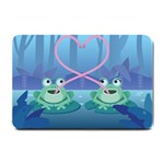 valentines day frog lovers Small Doormat