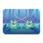 valentines day frog lovers Plate Mat