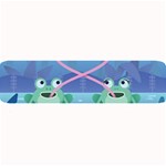 valentines day frog lovers Large Bar Mat