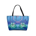 valentines day frog lovers Classic Shoulder Handbag