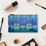 valentines day frog lovers Cosmetic Bag (Small)