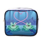 valentines day frog lovers Mini Toiletries Bag (One Side)