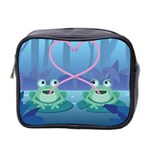 valentines day frog lovers Mini Toiletries Bag (Two Sides)