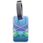 valentines day frog lovers Luggage Tag (two sides)