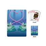 valentines day frog lovers Playing Cards (Mini)