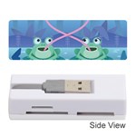 valentines day frog lovers Memory Card Reader (Stick)