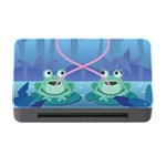 valentines day frog lovers Memory Card Reader with CF