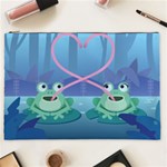 valentines day frog lovers Cosmetic Bag (XXL)