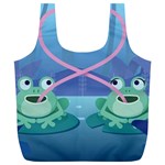 valentines day frog lovers Full Print Recycle Bag (XL)