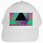 Vaporwave Aesthetic White Cap