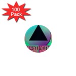 Vaporwave Aesthetic 1  Mini Magnet (100 pack) 