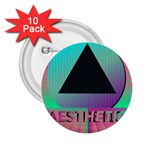 Vaporwave Aesthetic 2.25  Button (10 pack)