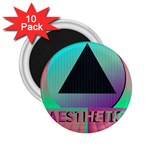 Vaporwave Aesthetic 2.25  Magnet (10 pack)