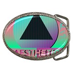 Vaporwave Aesthetic Belt Buckle