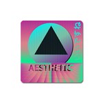 Vaporwave Aesthetic Magnet (Square)