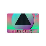 Vaporwave Aesthetic Magnet (Name Card)