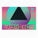 Vaporwave Aesthetic Postcard 4 x 6  (Pkg of 10)