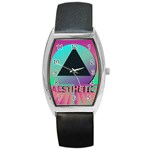 Vaporwave Aesthetic Barrel Style Metal Watch