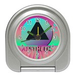 Vaporwave Aesthetic Travel Alarm Clock