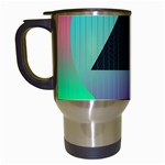 Vaporwave Aesthetic Travel Mug (White)