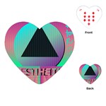 Vaporwave Aesthetic Playing Cards (Heart)