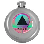 Vaporwave Aesthetic Hip Flask (5 oz)