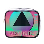 Vaporwave Aesthetic Mini Toiletries Bag (One Side)