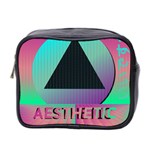 Vaporwave Aesthetic Mini Toiletries Bag (Two Sides)