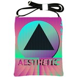 Vaporwave Aesthetic Shoulder Sling Bag