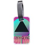 Vaporwave Aesthetic Luggage Tag (two sides)