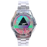 Vaporwave Aesthetic Stainless Steel Analogue Watch