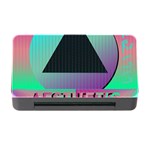 Vaporwave Aesthetic Memory Card Reader with CF