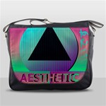 Vaporwave Aesthetic Messenger Bag