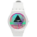 Vaporwave Aesthetic Round Plastic Sport Watch (M)