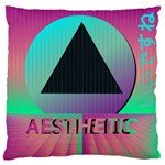 Vaporwave Aesthetic Large Flano Cushion Case (One Side)