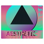 Vaporwave Aesthetic Double Sided Flano Blanket (Medium)