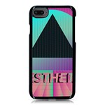 Vaporwave Aesthetic Apple iPhone 8 Seamless Case (Black)