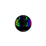 Rainbow Medusa  1  Mini Button