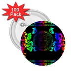 Rainbow Medusa  2.25  Button (100 pack)