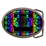 Rainbow Medusa  Belt Buckle