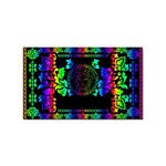 Rainbow Medusa  Sticker (Rectangular)