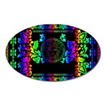 Rainbow Medusa  Magnet (Oval)