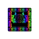 Rainbow Medusa  Magnet (Square)