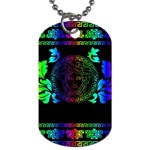 Rainbow Medusa  Dog Tag (One Side)