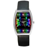 Rainbow Medusa  Barrel Style Metal Watch