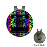 Rainbow Medusa  Golf Ball Marker Hat Clip