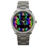 Rainbow Medusa  Sport Metal Watch