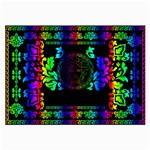 Rainbow Medusa  Large Glasses Cloth